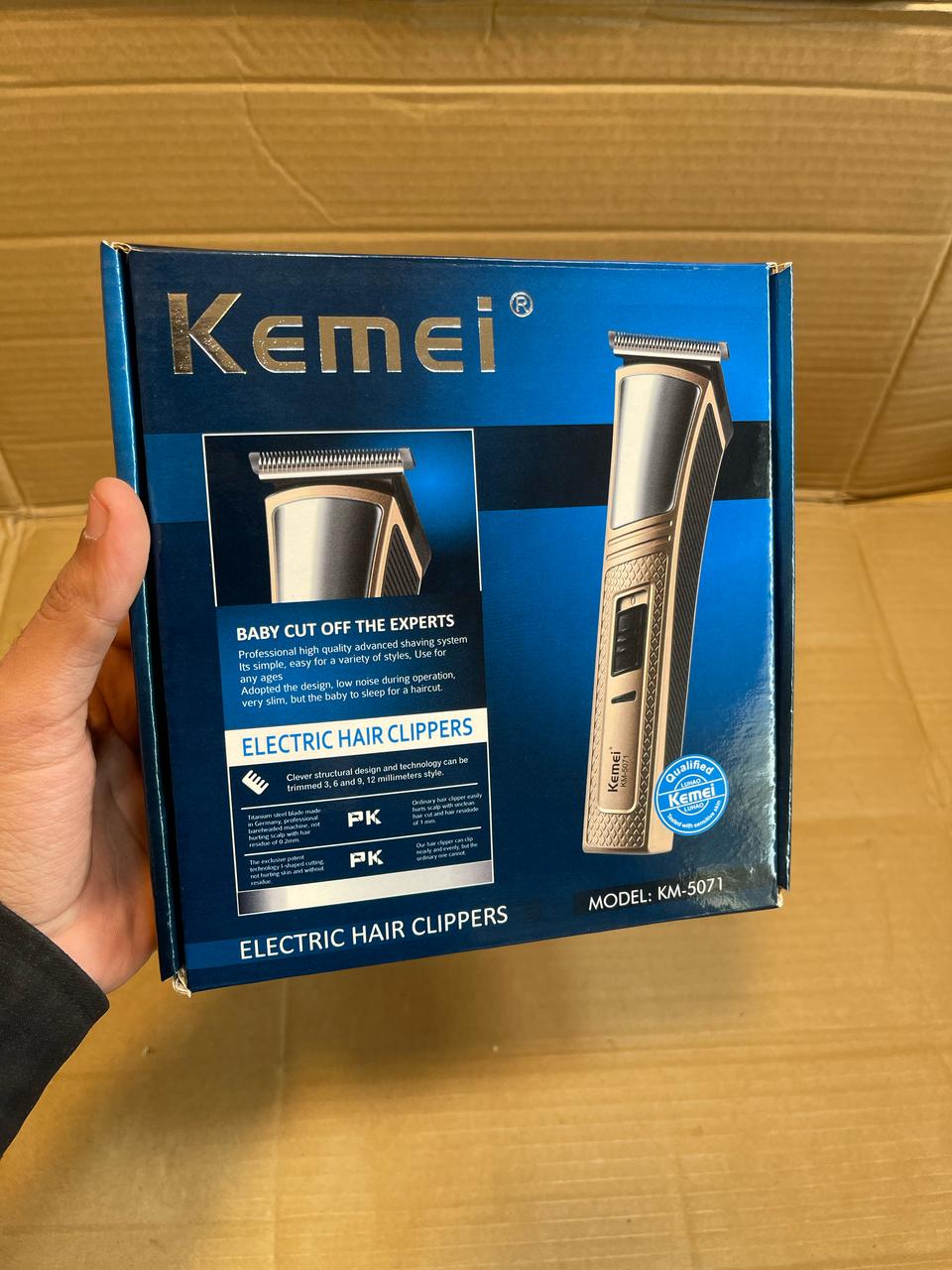 Kemei KM-5071 Rechargeable Hair Clipper